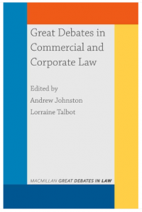 Great Debates in commercial and corporate law