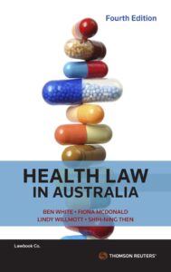 Health Law in Australia Fourth Edition cover art