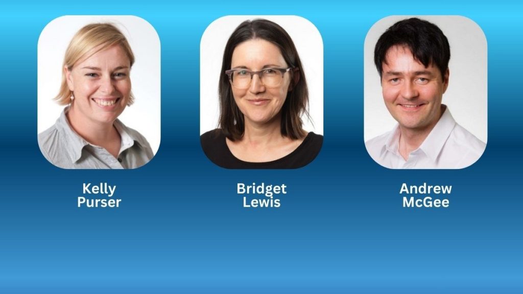 Kelly, Bridget and Andrew