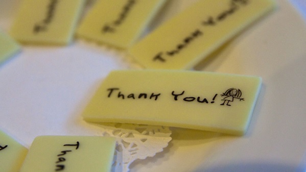 Thank you tags