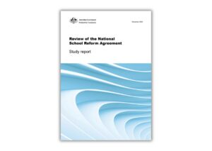 The cover of the report.