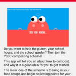 Mobile app - School compost scheme