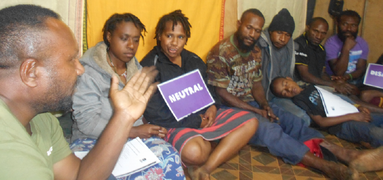 Umba Peter – Human Rights Defender and Advocate, Banana Block, Goroka province, PNG