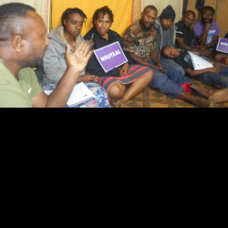 Umba Peter – Human Rights Defender and Advocate, Banana Block, Goroka province, PNG