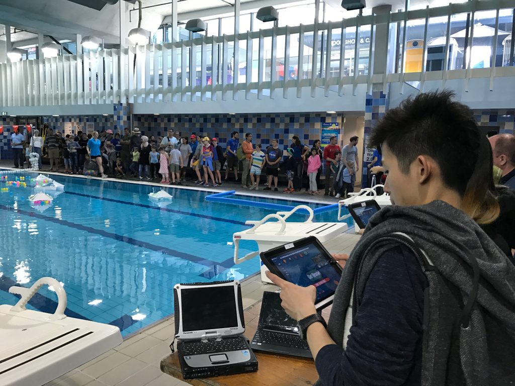 IRBEE Interactive RobotBoats for Environmental Education QUT