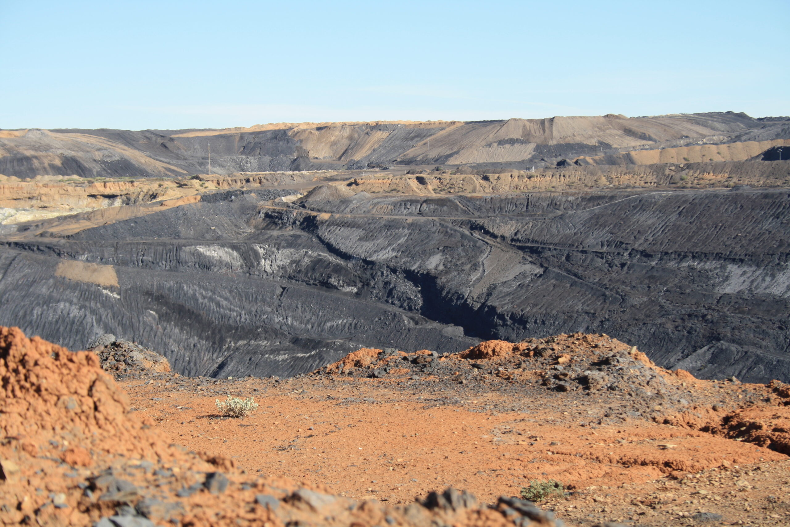Open cut coal mine