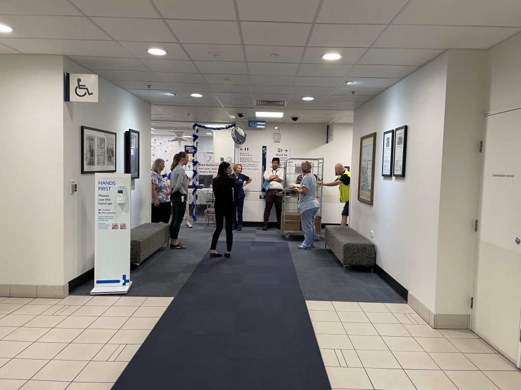 Entrance to the RBWH Birth Suite
