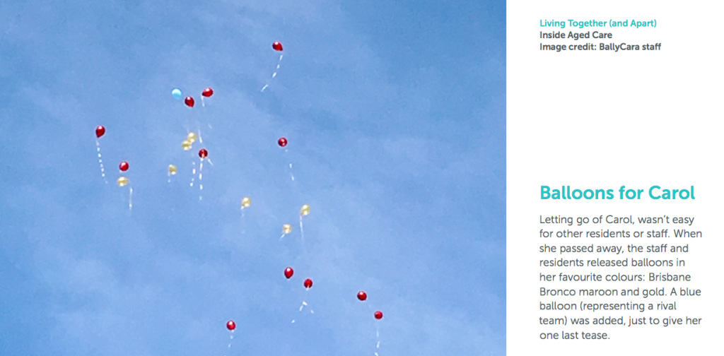 Balloons for Carol
