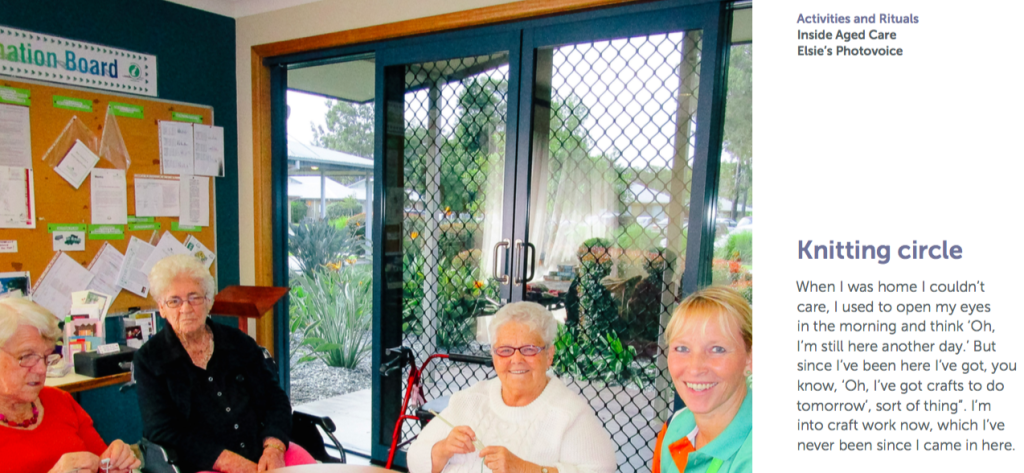Knitting circle