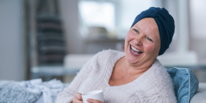 Woman with headscarf