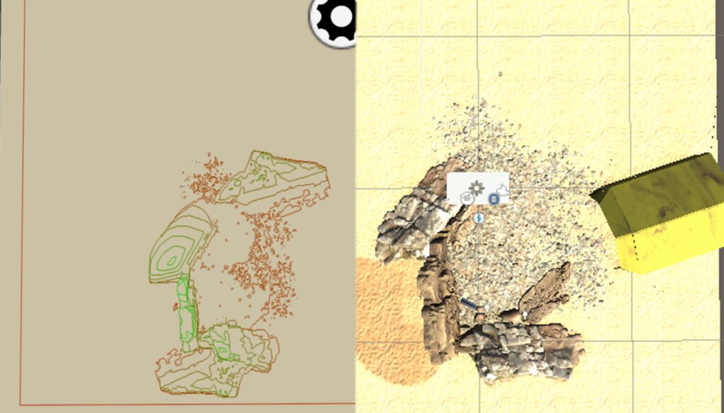 Topographical Map Virtual Geology
