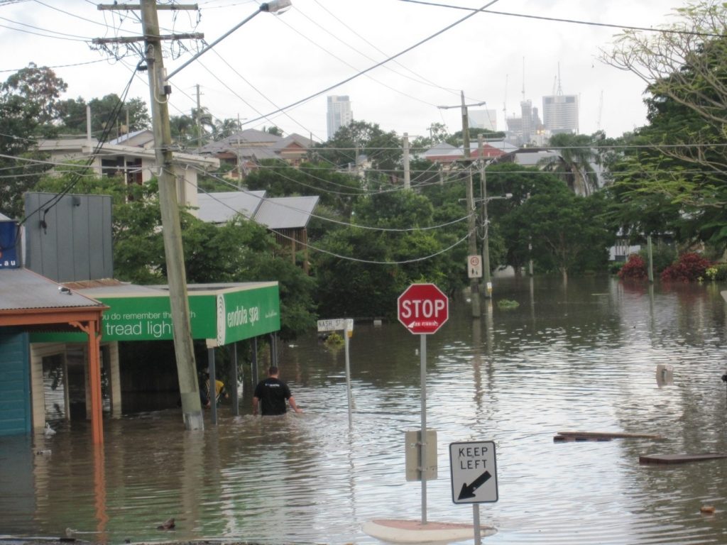 Air Quality in Brisbane after the flood disaster International
