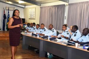 Dr Danielle Watson and RSIPF