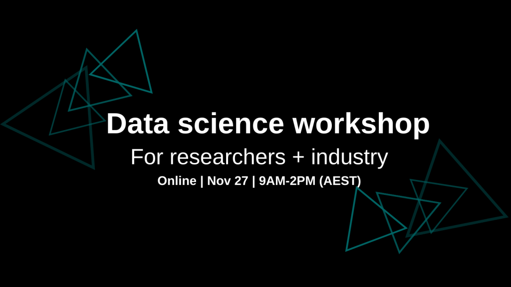 Research + Industry data science workshop